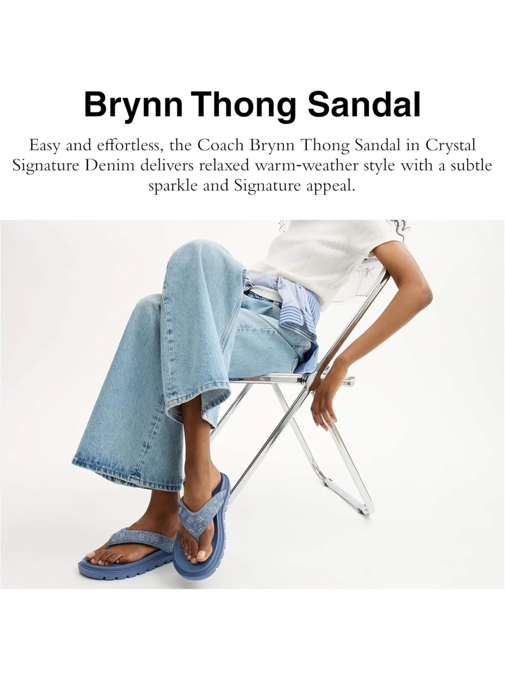 Coach Brynn Thong Sandals
